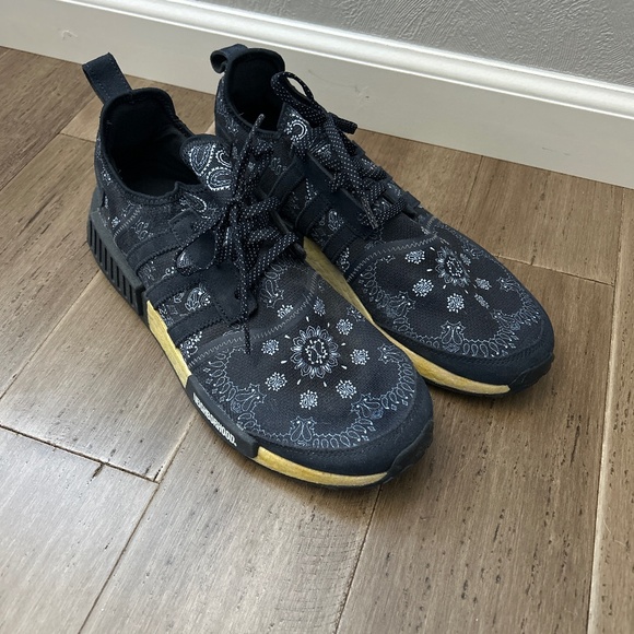 Adidas Navy Paisley NMD Collab size 12 - Picture 2 of 4